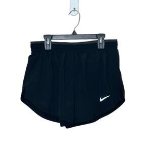Nike black lined running shorts size Small